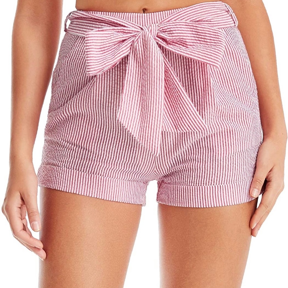 Striped Bowtie Shorts